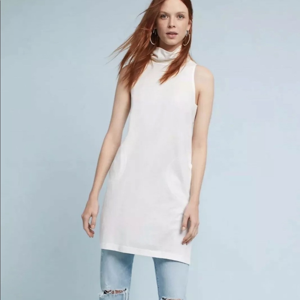 Anthropologie Akemi+Kin Turtle Neck Tunic Dress